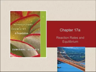 Chapter 17 - Reaction Rates, Equilibrium, and Dark Energy