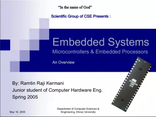 An Overview of Embedded Systems and Microcontrollers