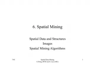Spatial Data Mining: Definition, Applications, and Algorithms