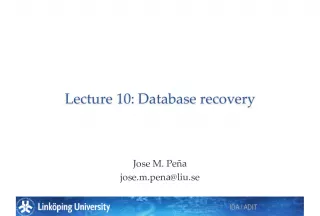 IDA ADIT Lecture Series on Database Management System
