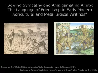 Language of Friendship in Early Modern Writing