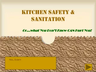 Kitchen Safety and Sanitation: What You Need to Know