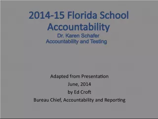 Florida School Accountability Transition