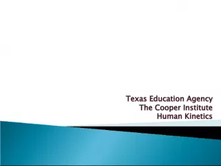 Texas Education Agency Implements FG10 for Student Fitness Assessment