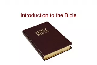 Understanding the Bible: Old and New Testaments Explained