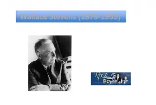 Celebrating the Life and Works of Wallace Stevens