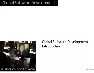 Global Software Development: Collaboration and Project Planning