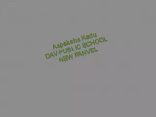 Climate Determination in a Public School in New Panvel