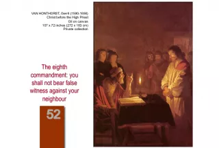 The Eighth Commandment: Truth and Justice in Gerrit van Honthorst's 