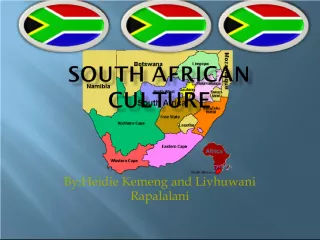 The Diversity of Languages and Cultural Dress Codes in South Africa