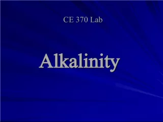 Understanding Alkalinity in Natural Waters