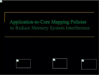Analyzing Multi-Core Memory System Interference and Task Scheduling for Many-Core Architectures