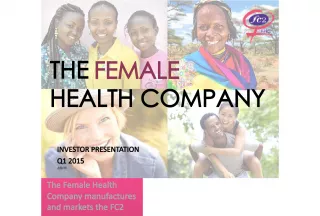 The Female Health Company: Investing in Women's Health and Empowerment