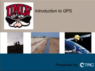 Introduction to GPS and Land Surveying