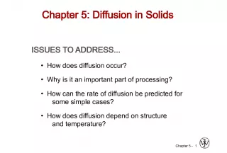 Understanding Diffusion in Processing: Importance and Prediction of Rates