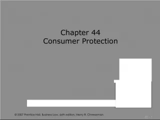 Understanding Consumer Protection Laws in Business