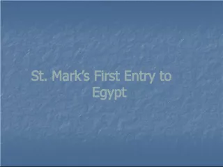 The Life and Legacy of Saint Mark, Founder of Coptic Orthodox Church