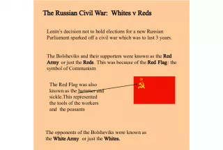 The Russian Civil War: Reds vs Whites