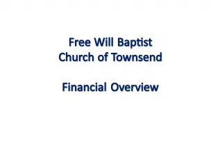 Financial overview of Free Will Baptist Church of Townsend