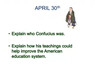 Exploring Confucius and His Teachings