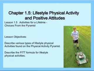 Activities for a Lifetime: Exploring the Physical Activity Pyramid