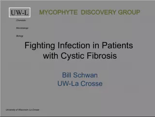UW La Crosse's MycoPhyte Discovery Group: Fighting Infection in Patients with Cystic Fibrosis