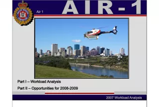 Opportunities for Air Workload Analysis in Firefighting: A Two-Part Study