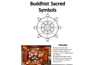 Understanding the Significance of Buddhist Sacred Symbols and Butsudan