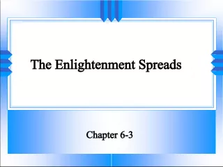 The Spread and Impact of Enlightenment Ideas