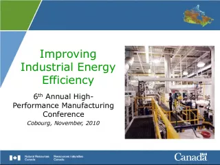 Improving Industrial Energy Efficiency