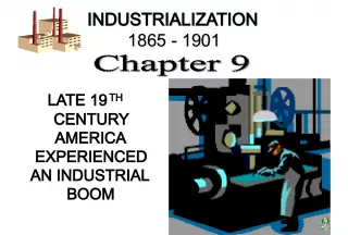 Industrialization and Growth of Industry in Late 19th Century America