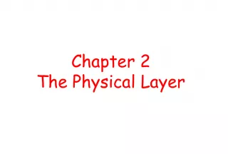 The Role of Physical Layer in Data Communication