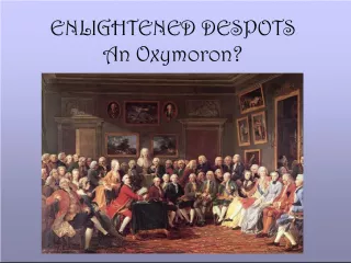 Enlightened Despots: A Paradoxical Misnomer