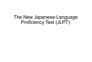 The New Japanese Language Proficiency Test: Key Changes and FAQs