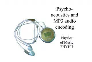 Understanding MP3 Audio Encoding and Auditory Coding