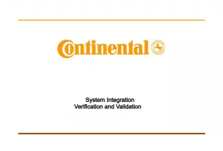 Understanding System Integration Verification and Validation