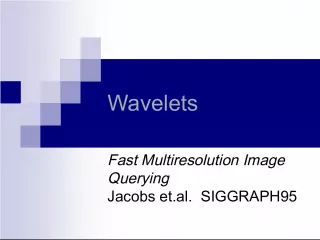 Wavelet-Based Image Matching
