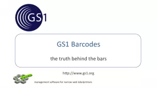 The Global Standard for Efficient Supply Chains: GS1 Barcodes