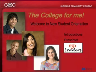 New Student Orientation at Glendale Community College