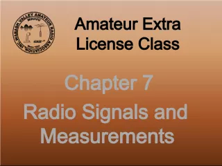 Understanding Radio Signals and Measurements