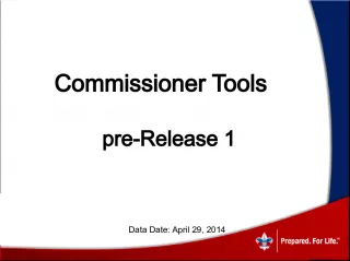 Commissioner Tools: Empowering Units with Data-driven Support