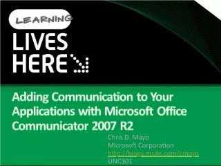 Automation and Communication in COM for Signing In and Out in Microsoft Corporation
