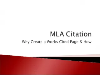 Understanding the Importance of a Works Cited Page in MLA Style